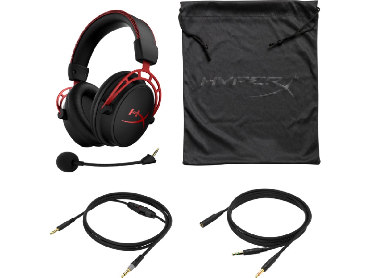 Gaming store Headset | HyperX - Alpha online - (Black-Red) Bestel Cloud electronics